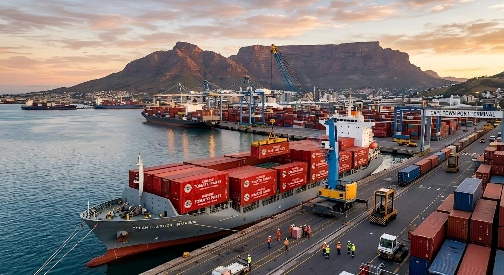 Atrasos no Porto da Cidade do Cabo em 2026: Guia de Risco para Exportação de Pasta de Tomate