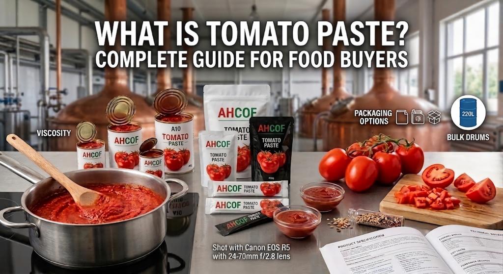 O que é extrato de tomate? Guia completo para compradores de alimentos.
