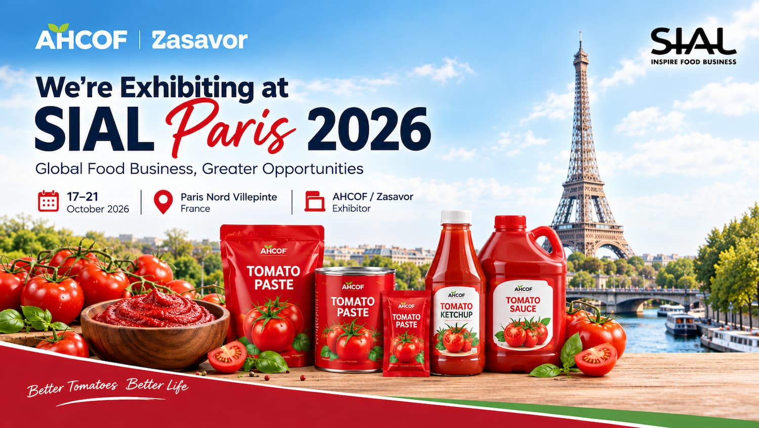 Rumo à SIAL Paris 2026: Conheça a AHCOF e a Zasavor na França!